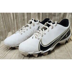 Nike Youth Vapor Edge Speed 360 Football Cleats 5.5Y Black White Athletic